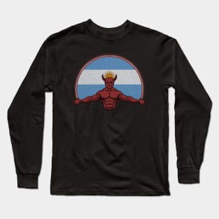 Devil Argentina Long Sleeve T-Shirt